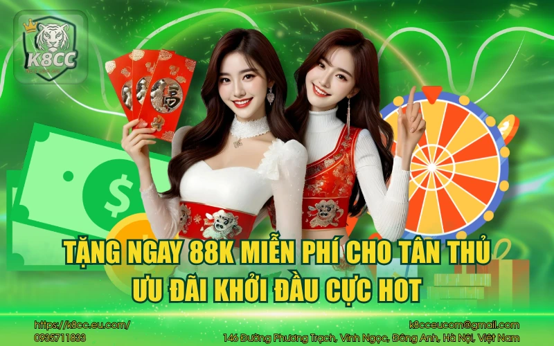 Tặng ngay 88K miễn phí