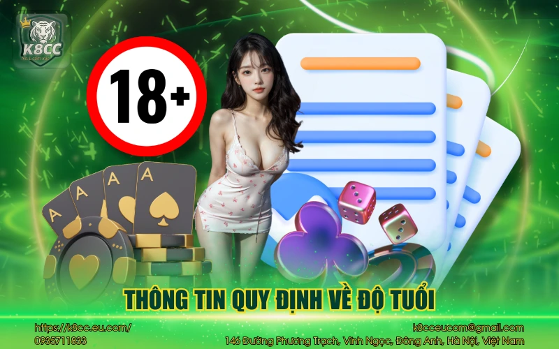 Thông tin quy định về độ tuổi